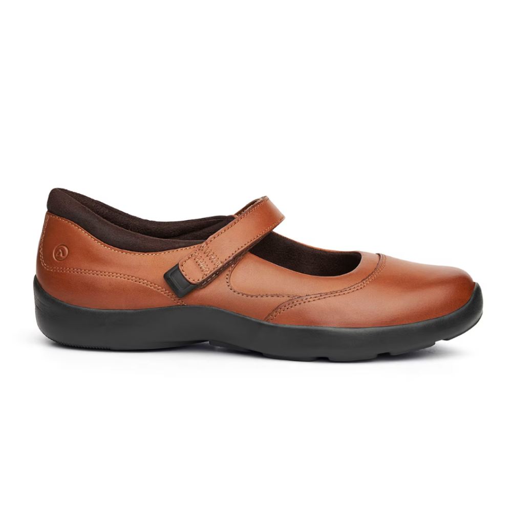 ANODYNE | NO. 19 WOMEN'S CASUAL MARY JANE-COGNAC