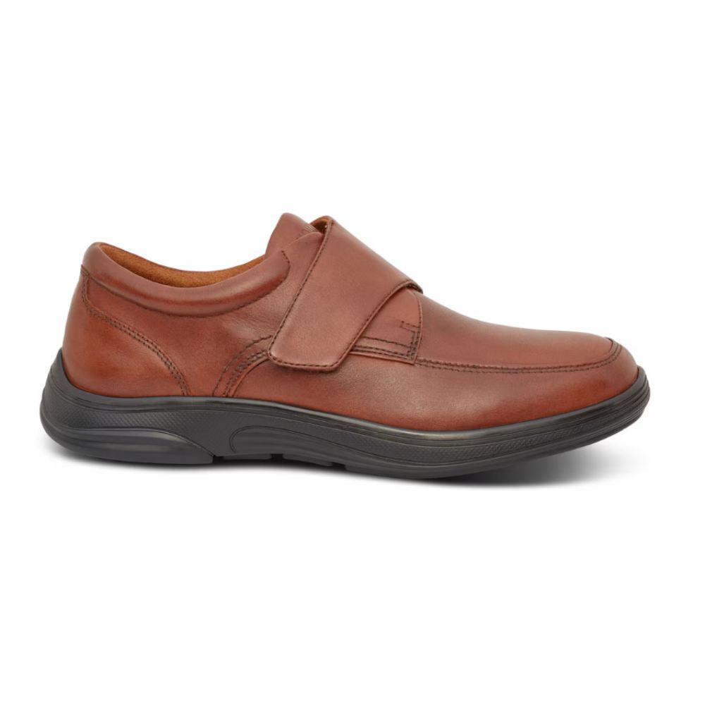 ANODYNE | NO. 28 MEN'S CASUAL OXFORD-BURNISHED BROWN