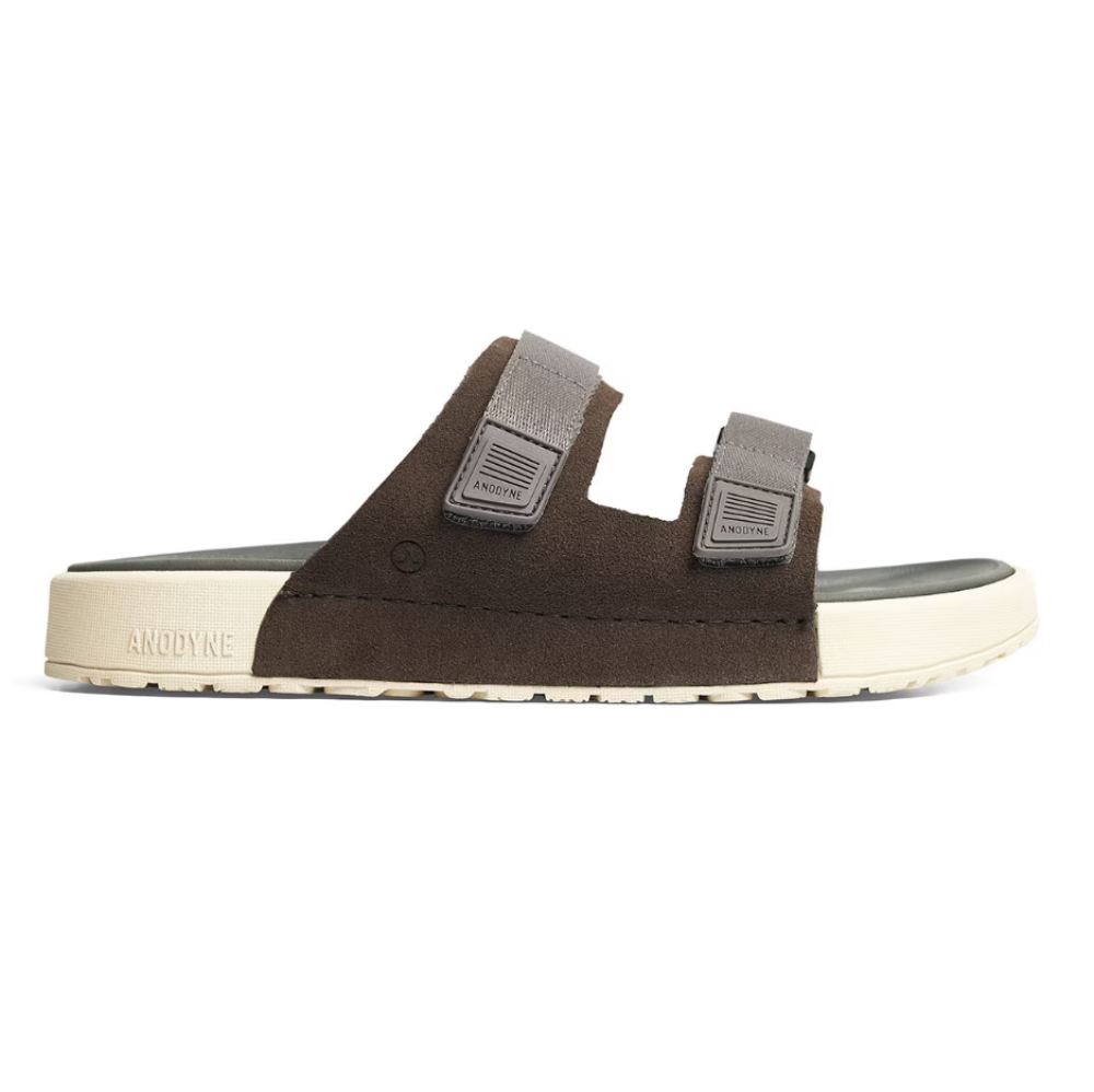 ANODYNE | NO. 70 MEN'S TWO STRAP SANDAL-ESPRESSO