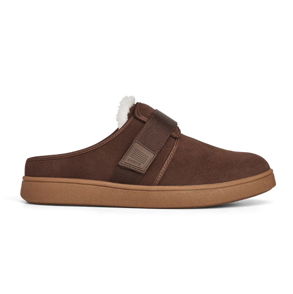 ANODYNE | NO. 92 MEN'S SLIPPER OPEN BACK-ESPRESSO