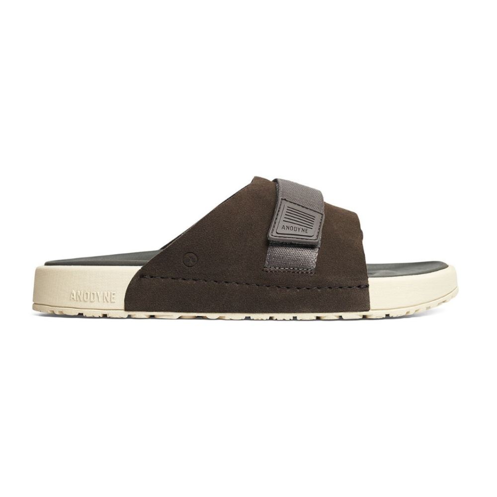 ANODYNE | NO. 68 MEN'S SLIDE SANDAL-ESPRESSO