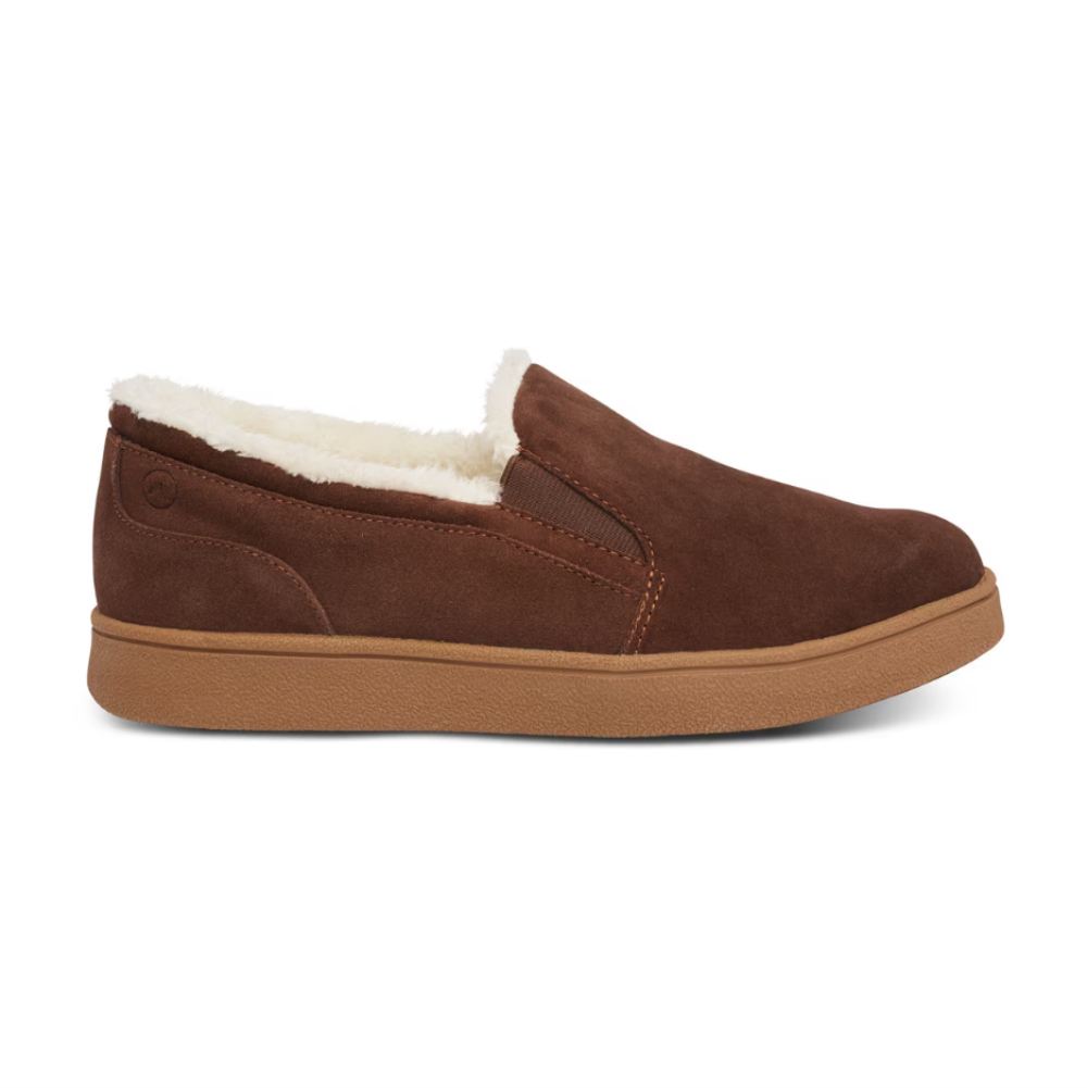 ANODYNE | NO. 18 MEN'S SLIPPER SMOOTH TOE-ESPRESSO