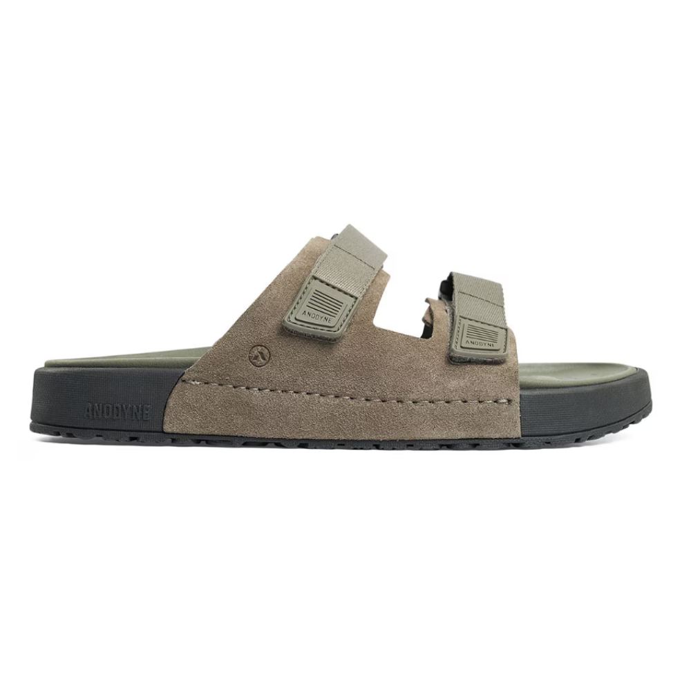 ANODYNE | NO. 70 MEN'S TWO STRAP SANDAL-OLIVE