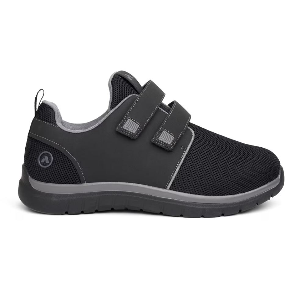 ANODYNE | NO. 74 MEN'S SPORT DOUBLE DEPTH-BLACK GREY